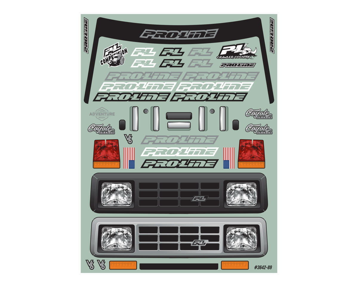 Pro-Line Axial SCX6 Coyote Grande 1/6 Rock Crawler SUV Body Pro-Line Axial SCX6 Coyote Grande 1/6 Rock Crawler SUV Body