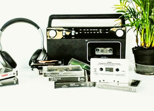 Cream: Strange Brew - Very Best of Cream (1983, 811-639-4-Y-1) ~ Cassette Tape - Picture 4 of 5