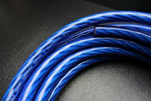 0 CALIBRO FILO 10FT BLU 10FT NERO LUCIDO BATTERIA 10PZ RAME 3/8 ANELLI TERMORETRAIBILE - Foto 4 di 9