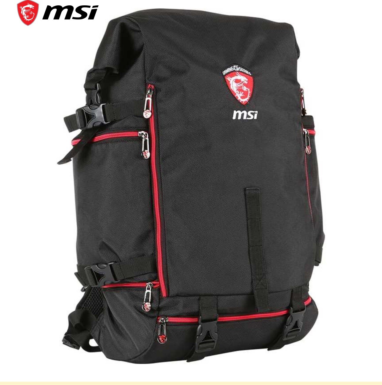 MSI Laptop Gaming Backpack  Black- Fits up to 17" Laptops Brand New Sealed