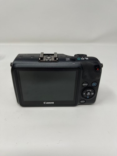 Canon EOS M Mirrorless Camera Body, Black {18MP} Plus Accessories - Picture 2 of 15