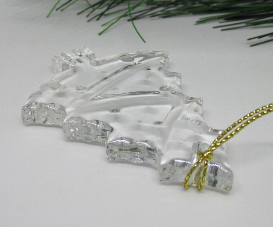 Clear Crystal Christmas Tree Ornament eBay