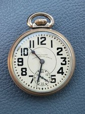 Waltham Vanguard 1908 Total Adjustments:8 Railroad Grade Works perfect