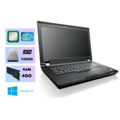 PC Portable LENOVO ThinkPad L420 14.1 Core I3 2.1 GHZ - Ram 4GB - SSD
