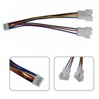 Upgrade Your PC GPU PH2 0 Mini 4Pin to 2 Way CPU 4Pin PWM Fan Connector Cable
