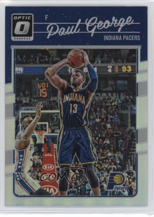 2016-17 Panini Donruss Optic Holo Silver Prizm Paul George #93
