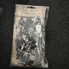 Tim Holtz Idea-ology Paper Dolls 133Pc - Mini, Ephemeral Scrapbooking Collage