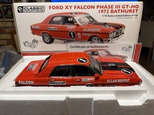 1:18 Classic Ford XY Falcon GTHO Ph 3 1972 Bathurst,#1D,Moffat,as New,#18700