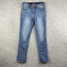 Democracy Ab Solution Jeans Womens 6 Blue Skinny Ankle Everyday Stretch Denim