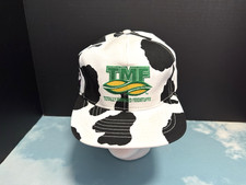 MYCOGEN SEEDS COMPANY TMF Cow Spots pattern Snapback Cap Brand NEW  NEVER USED