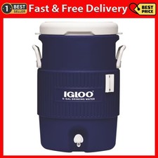 Igloo 5 Gallon Heavy-Duty Beverage Cooler, Bl...