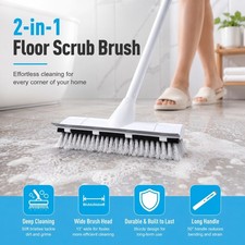 Shower Floor Squeegee Wet Room Tile Cleaning Foam Wiper Blade window Long Handle