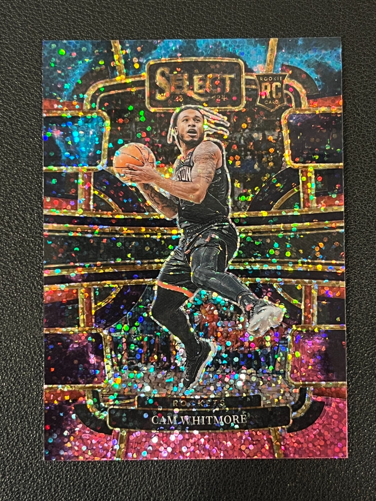 Cam Whitmore 2023-24 Select Rookie Concourse Cosmic SP Rockets 69