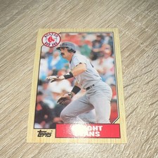 Topps 1987 Dwight Evans #645 Boston Red Sox MLB Baseball Card Base Set