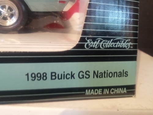 1970 BUICK GS STAGE 1 ERTL 1:18 1998 Nationals Die-cast Model Car Paperwork - Picture 9 of 16