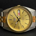 Vintage Seiko 5 SNXJ Automatic Day_Date Watch Refurbished 36mm