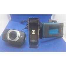 Lot of 2 HD Webcams  Logitech C615 1080p & HP...