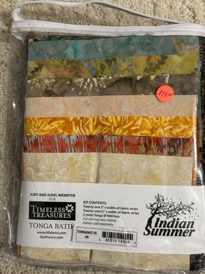 Timeless Treasures Tonga Batiks Quilt Kit