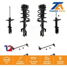 Front Rear Complete Strut & TOR Bar Link Kit (8Pc) For Toyota Avalon KSS-107705