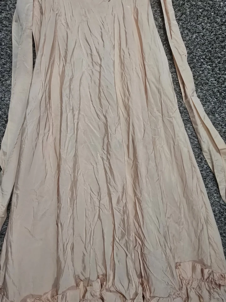 Vestido De Colección Talla 9/10 Color Melocotón Hecho en Unión Boda Dama de honor Baile de graduación Foto 4 de 4