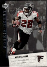 Warrick Dunn 2006 Upper Deck Rookie Debut Atlanta Falcons #4