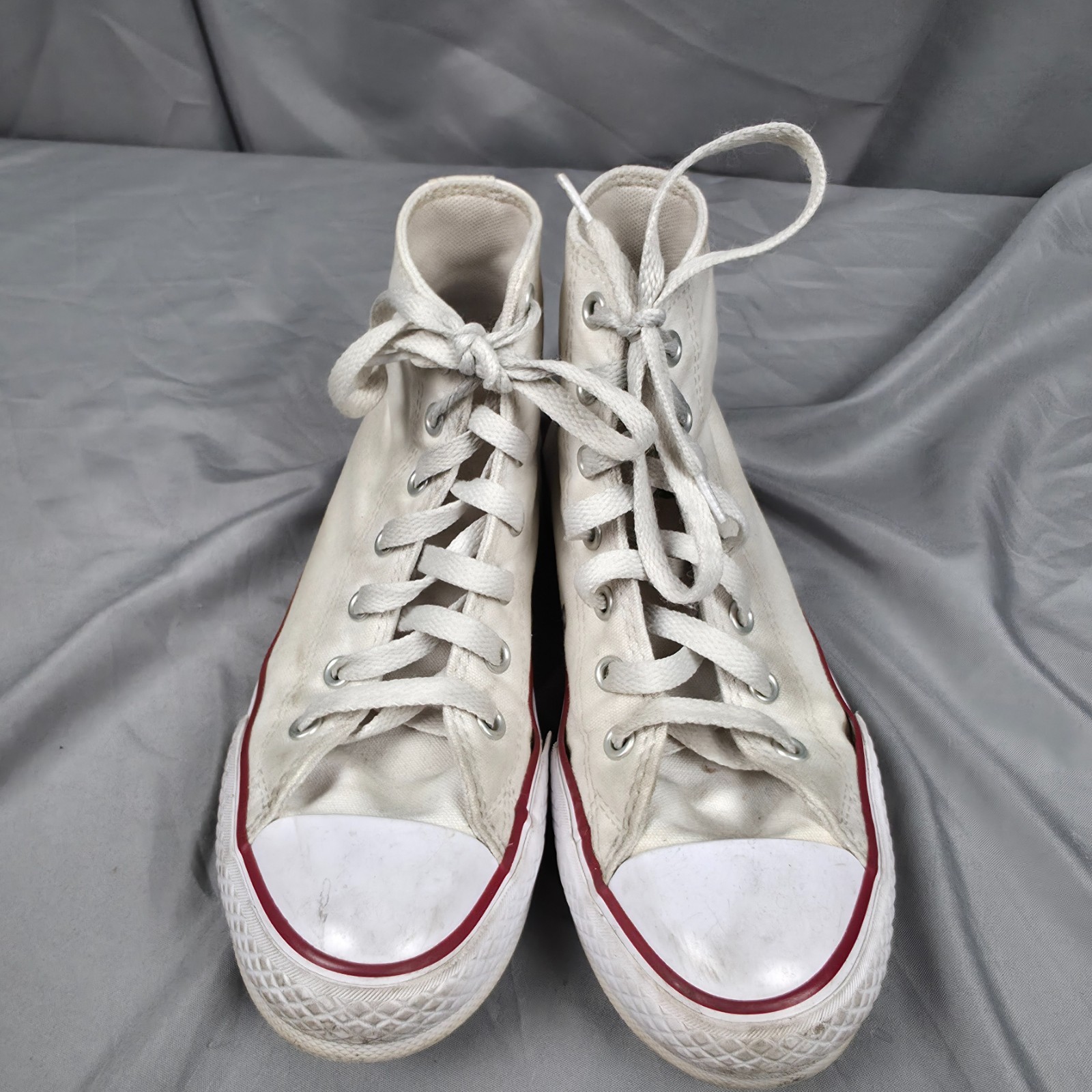 Converse Chuck Taylor All Star High Top Sneakers Youth 3 White 372860F thumbnail 4