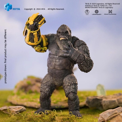 Figura de acción guantes mecánicos HIYA Godzilla x Kong: The New Empire King Kong - Imagen 3 de 9