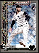 2025 Topps Holiday #H106 Sean Burke Silver Glitter Holiday