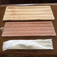 New Norwex Superior Mop System Gold Rose 2 Pads Wet And Dry Baclock Beige NIB