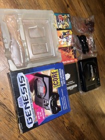 SEGA Genesis 1 Original Box Console Controller Games Bundle *READ*