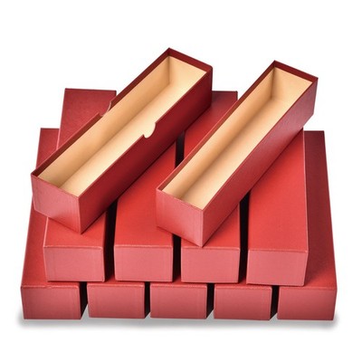 9Inch Cardboard Storage Box Boxe for 2x2 Coin Holders Flips & Slides Red 10PCS