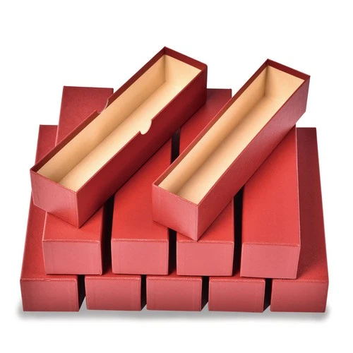 9Inch Cardboard Storage Box Boxe for 2x2 Coin Holders Flips & Slides Red 10PCS