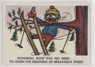 1965 Fleer Weird-ohs Speed Downhill #63 0s4
