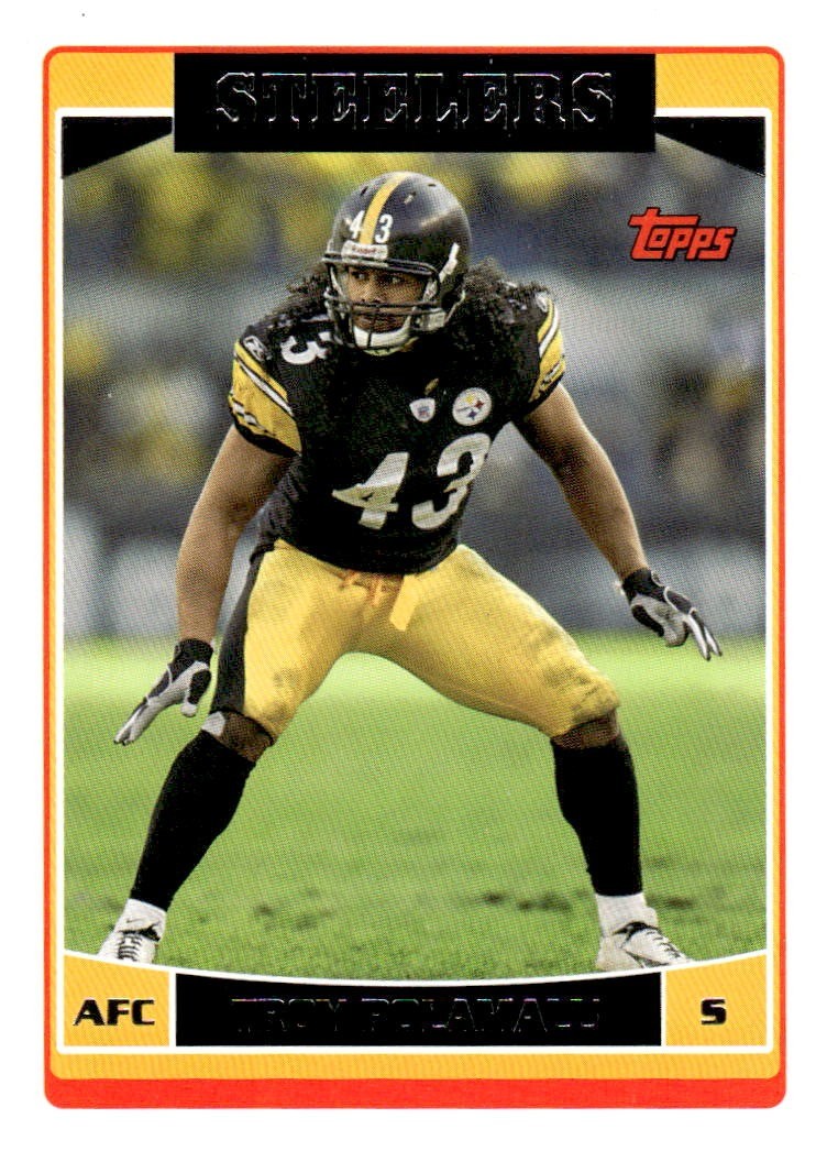 2006 Topps #16 Troy Polamalu