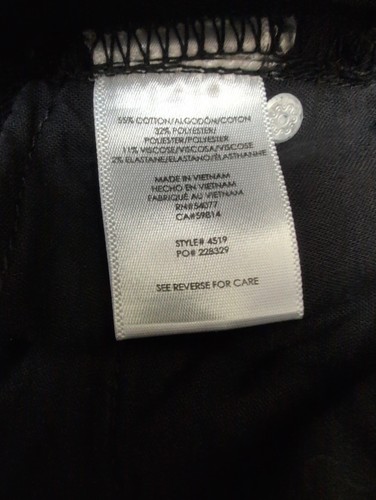 CAbi Jeans Damen schwarz 8 schwarz Hi-Low Crop Herbst 2023 #4519 asymmetrischer Saum - Bild 16 von 16