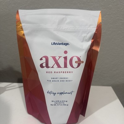 LifeVantage Axio - Red Raspberry - 30 Packets - Exp 10/27 - New! Sealed