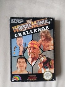 WWF Wrestlemania Challenge 1990 Vintage Nintendo NES Game PAL