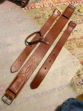 Weaver rear cinch girth used western saddle leather FREE SHIPPING