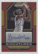 2023 Panini Prizm WNBA Signatures Red 99/99 Sylvia Fowles #SG-SFL Auto 0nr3
