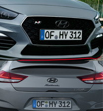 Hyundai Embleme schwarz - Set Front & Heck, i30N Fastback