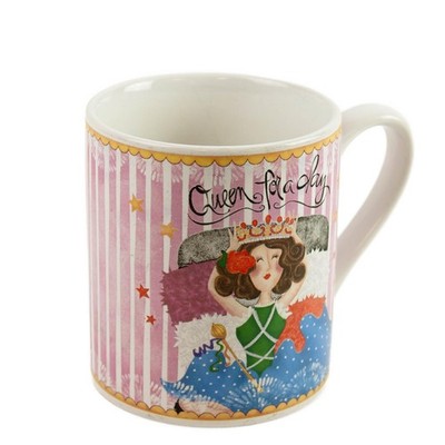 Certified International LoriLynn Simms Whimsey XL Tasse Queen for a Day