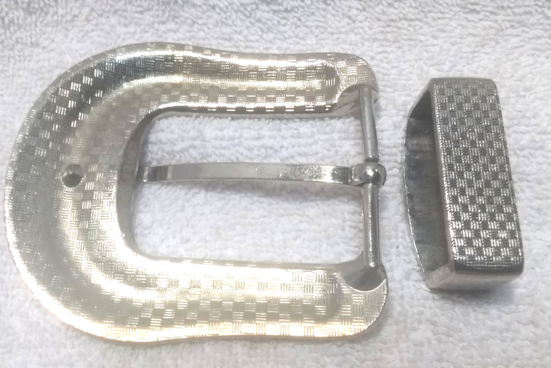 Large Rhinestone Filled Western Replacement Buckl… - image 6