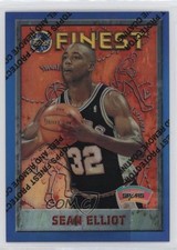 1995-96 Topps Finest Refractor Sean Elliott #11 px8