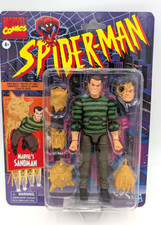 Marvel Legends Sandman Spider-Man Hasbro 6  Retro Action Figure - New