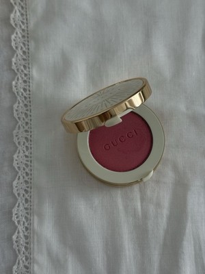 Gucci Beauty Glow Powder Blush 02 Fresh Coral Brandneu ohne Karton