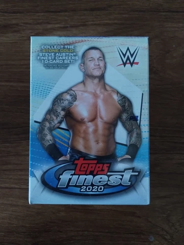 2020 TOPPS FINEST WWE SEALED BLASTER BOX Sealed 2 X-Fractor Parallels Per Box