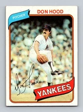 1980 Topps #89 Don Hood