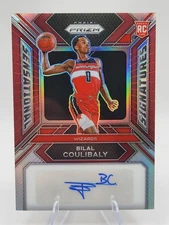 BILAL COULIBALY 2023-24 PRIZM Sensational Signatures RED ROOKIE AUTO /99 RC SP