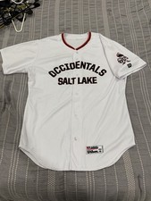 Wilson Salt Lake Bees Occidentals #20 Issued Baseball Jersey Size 46 White