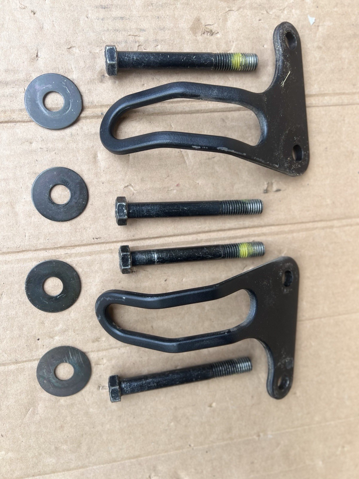 Quickie Qm-710 Power Wheelchair Transit Tie Down Brackets